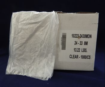 white case with label, opaque liner displayed